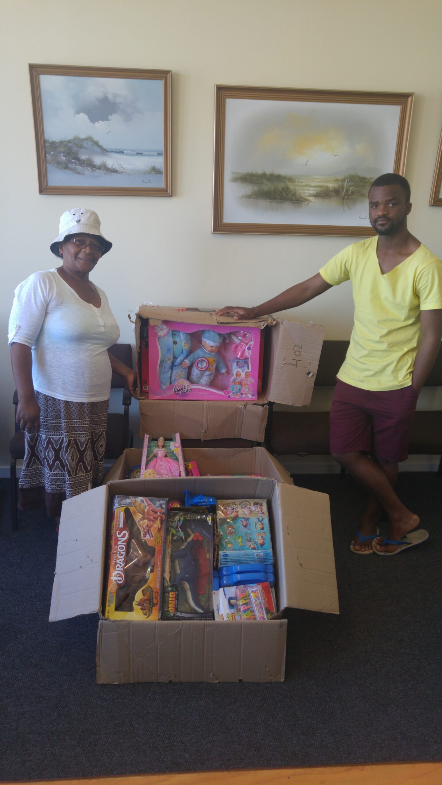 Donation to Langa Baptist Church-Christmas Party