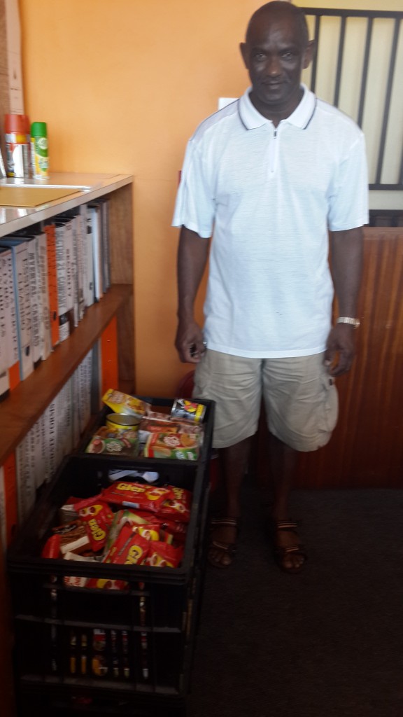 Bonus Donation of Food Items-November 2013