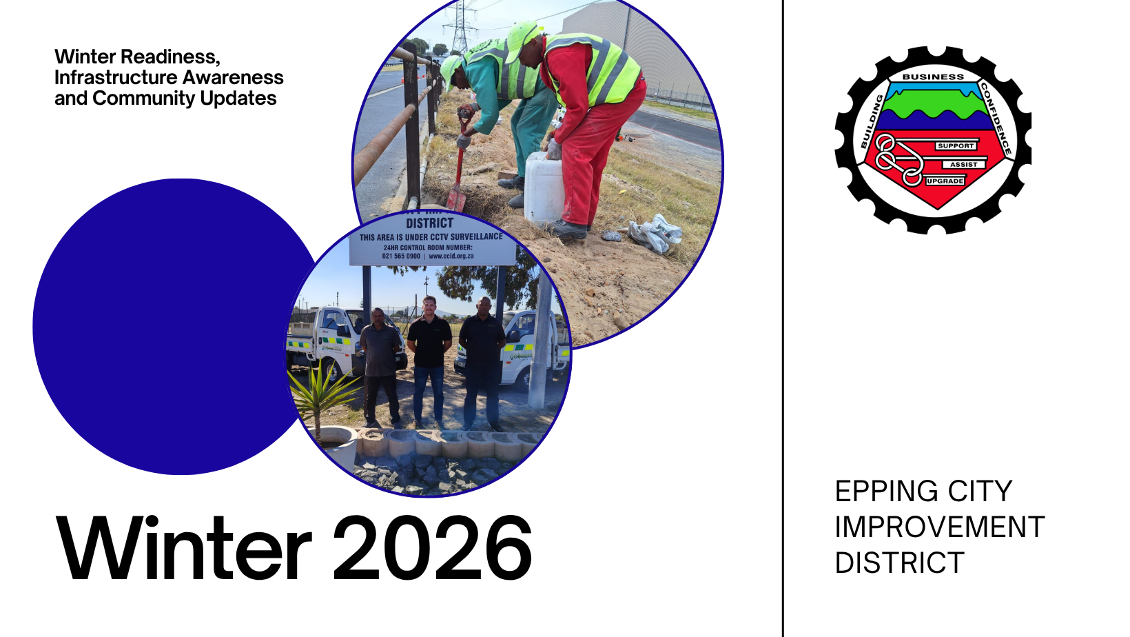 Winter Readiness, Infrastructure Awareness and Community Updates